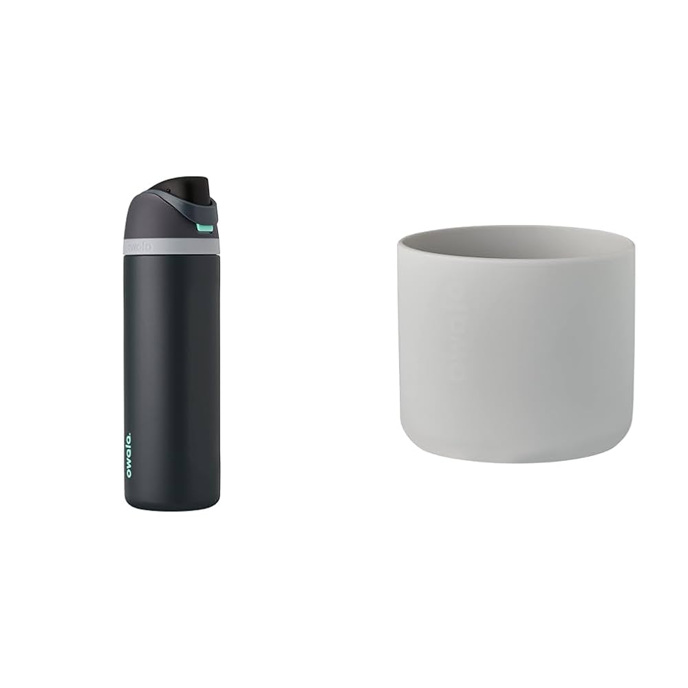 owala 水筒 24oz 黒　710ml Owala FreeSip Stainless Steel Water Bottle, 24oz, Very Very